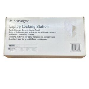 Kensington Laptop Locking Station K64625WW Desk‎ Mounted Security Laptop Stand